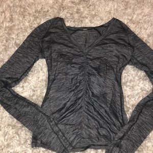 Lululemon thin ruched top